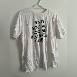 white shirt - ANTI SOCIAL SOCIAL DISTANCE CLUB